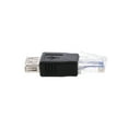thumbnail image 3 of Adaptateur USB vers RJ45 Adaptateur USB 2.0 femelle vers Ethernet RJ45 mâle, 3 of 7