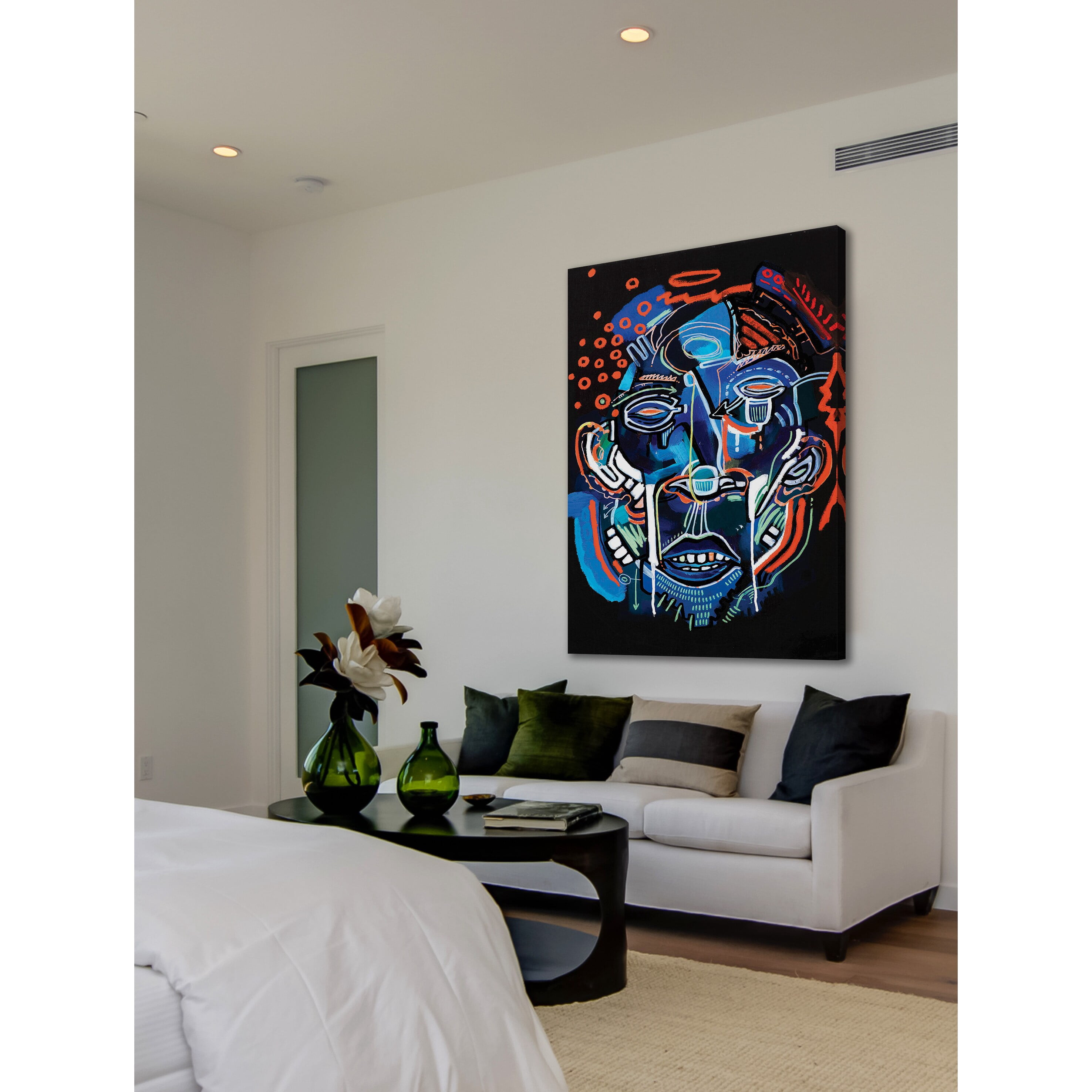 Marmont Hill "Night Face" Print on Canvas