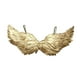 thumbnail image 5 of Disfraz de alas de ángel para niños, pequeño regalo, disfraz de Halloween, alas de plumas encantadoras Oro, 5 of 9