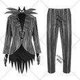thumbnail image 2 of Disfraz de Jack Skellington de Nightmare 2024, abrigo y pantalones, traje de fiesta de carnaval de Halloween para hombre y adulto, 2 of 5
