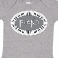 thumbnail image 4 of Inktastic Piano Keys Oval Boys or Girls Baby Bodysuit, 4 of 5