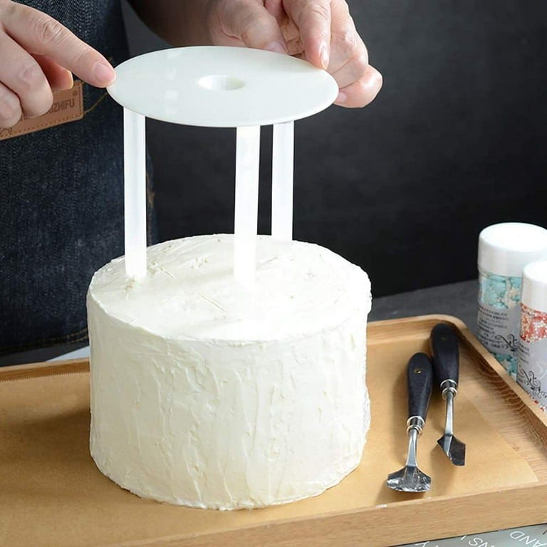 Cake Dowel Rods Plastic Cake Support Rod White Cake Stand - Temu