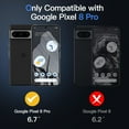thumbnail image 2 of JETech Magnetic Case for Google Pixel 8 Pro 6.7-Inch 2023, Compatible with MagSafe, Translucent Matte Back Shockproof Phone Cover (Obsidian), 2 of 6