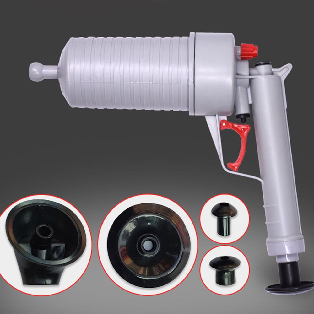 Toilet Dredger Pneumatic Plunger Air Pump High Pressure Powerful Manual