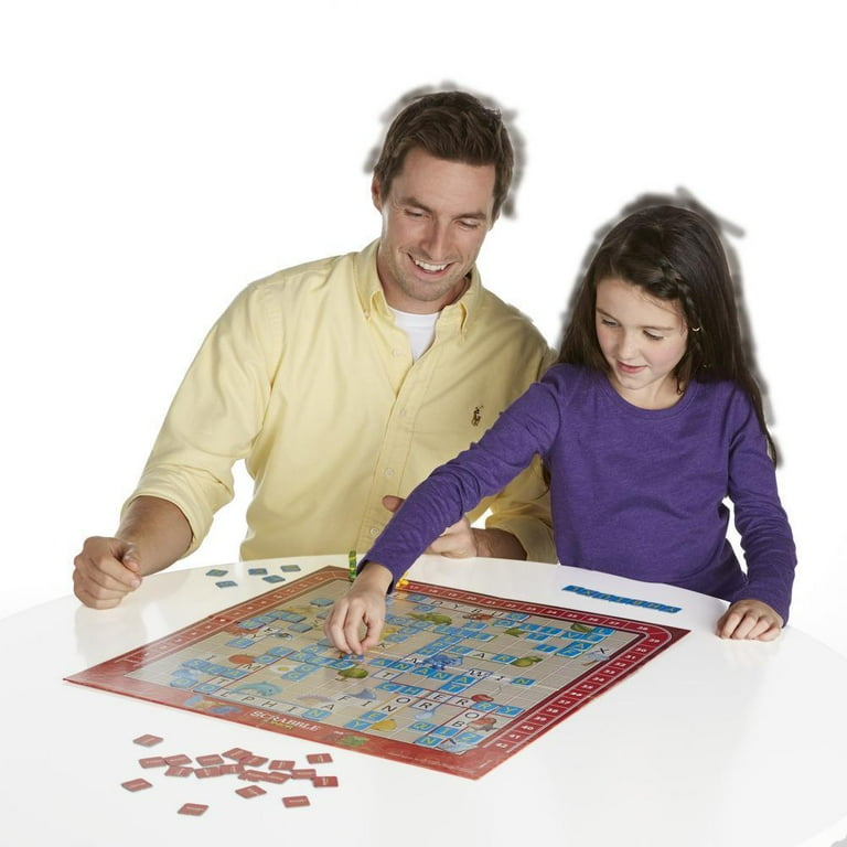 Scrabble Junior Crossword Board Game for Kids and Family Ages 5 and Up, 2-4  Players