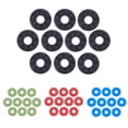 thumbnail image 3 of Arande de bloqueo de correa de goma Sunnimix 10 Piezas para bajo de guitarra eléctrica, 3 of 8