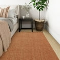 thumbnail image 2 of SUNDEREY 4'x6' Washable Area Rug,4x6ft Bohemian Bedroom Rug Hand-Woven Cotton Living Room Rug,Stain Resistant Boho Rug Low-Pile Throw Rug for ‎Dining Room Office,Red, 2 of 7