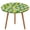 style-4, variant on Floral Colorful Flower Round Fitted Tablecloth with Elastic Edged & Backing, Round Table Cover for Indoor Outdoor Patio Use Fits Tables Up to 40" - 54" Diameter