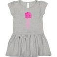 thumbnail image 3 of Inktastic Cute Jellyfish, Little Jellyfish, Pink Jellyfish Girls Toddler Dress, 3 of 5