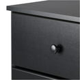 thumbnail image 3 of Kingfisher Lane 6 Drawer Wood Bedroom Lingerie Chest in Black, 3 of 4