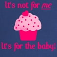 thumbnail image 2 of CafePress - It's Not For Me Maternity Dark T Shirt - Maternity Dark T-Shirt, 2 of 3