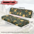thumbnail image 7 of FKELYI Green Camo Hunting Leaf Print UTV Seat Cover 2 Pcs Set Powersports Seat Covers Dustproof Mule Bench Protector Backrest Cover Full Back Design ATV Interior Deocr, 7 of 7