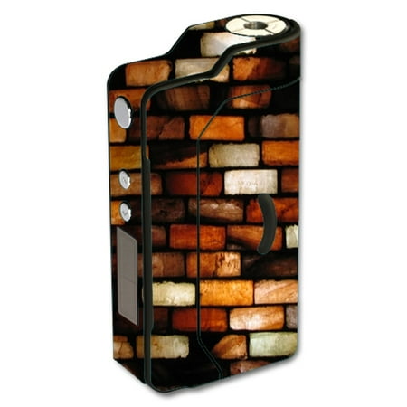 Temp Glass - Skin Decal For Sigelei 150W Tc Temp Control Vape Mod / Stained Glass Bricks Brick Wall
