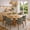 Dark green, variant on Senfot Dining Chairs Set Of 4 – Yellow Upholstered Armchairs With Curved Back, Modern Wood Legs For Kitchen, Breakfast Nook