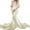 Off-White, variant on Women's Lace Maternity Trailing Short Sleeved Off-The-Shoulder Dress Long Maxi Dress Photography Flying Sleeve Dress Light Blue XL
