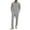 Grey*, variant on Rutayy Mmen'S Outfits Tailored Fit 2 Piece Business Long Sleeve Tops and Trousers Solid Color Trendy Vibrant Sets