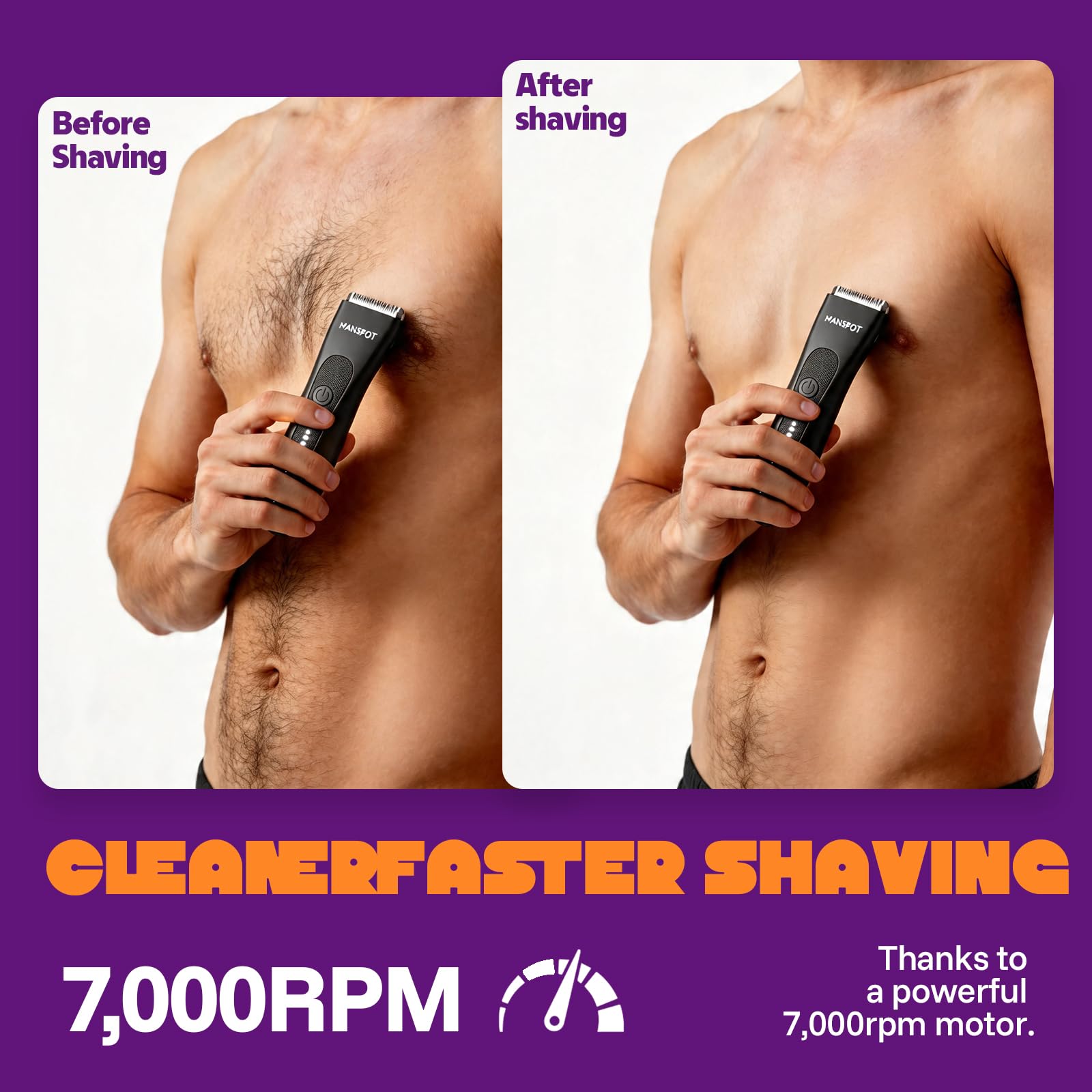 Manspot Manscape Body Hair Trimmer for Men photo 6