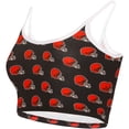 thumbnail image 2 of Women's Concepts Sport Brown Cleveland Browns Gauge Lounge Bralette, 2 of 3