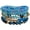 Blue, variant on Bohemian Colorful Crystal Glass Beads Stackable Bracelet Handmade Heishi Polymer Clay Beads Stretch Bracelets for Women Summer Beach Friendship Jewelry Gifts