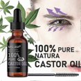 thumbnail image 3 of 100% Pure Castor Oil for Eyelash Growth, Thicker, Longer Eyelash and Eyebrow Growth Serum, Organic Castor Oil for Hair, Face, Body & Skin, Body Massag, 3 of 5