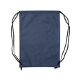 thumbnail image 2 of Liberty Bags - Non-Woven Drawstring Backpack - A136 - Navy - Size: One Size, 2 of 2