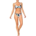 thumbnail image 2 of Endless Waves Junior's Flower Hour Bralette Top Swimsuit, 2 of 4