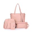 thumbnail image 3 of MesaSe Women Solid Color Handbag + Crossbody Shoulder Bag + Hand Purse + Card Holder for Daily Use New, 3 of 3