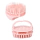 thumbnail image 1 of Cepillo De Champú Para El Cabello, Cerdas De Silicona Suave, Depurador Del Cuero Cabelludo, Con Ranura Elástica Para El Baño Del Hogar, 1 of 8