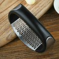 thumbnail image 2 of Garlic presses garlic press in steel, 2 of 5