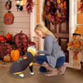 thumbnail image 4 of Vehomy 2Pcs Dog Cat Thanksgiving Sweaters Dog Pumpkin Turkey Sweaters Thanksgiving Dog Cat Turtleneck Knitwear Shirt Clothes Dog Puppy Halloween Costume Clothes for Small Medium Dogs Cats XXL, 4 of 6