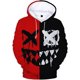 thumbnail image 1 of "Xishao Sudadera con Capucha para Hombre Y Mujer, con Estampado 3D De Cara Jerséis Divertidos Informales, Sudaderas con Capucha De Hip Hop" Xishao ropa, 1 of 2
