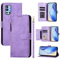 thumbnail image 2 of OnePlus 8T 5G Case ,Zipper Handbag Wallet Leather Cover with Crossbody Detachable Lanyard Strap, 2 of 5