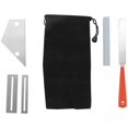 thumbnail image 1 of Guitar Fret Crowning File Leveling Tool Grinding Protectors Repair Part Set Guitar Repair Tool Acces, 1 of 5