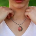 thumbnail image 4 of Crystal Necklace Handmade Natural Real Stone Charm Necklaces Spiritual Positive Energy for Women Unique Protection Pendant Jewelry Necklace Amethyst White impart, 4 of 8