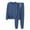 Blue, variant on tarylea Womens 2 Piece Outfits Long Sleeve Irregular Hem Crew Neck Sweatshirts Cinch Drawstring Elastic Waist Sweatpants Casual Fall Sweatsuits