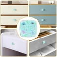 thumbnail image 5 of 4 Pieces Set Drawer Pulls Handle Square Wardrobe Cabinet Knobs with Stainless Steel Screws Furniture Kitchen Decor, 5 of 5