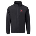 thumbnail image 2 of Men's Cutter & Buck Black Nashville Sounds Big & Tall Charter Eco Knit Recycled Full-Zip Jacket, 2 of 3
