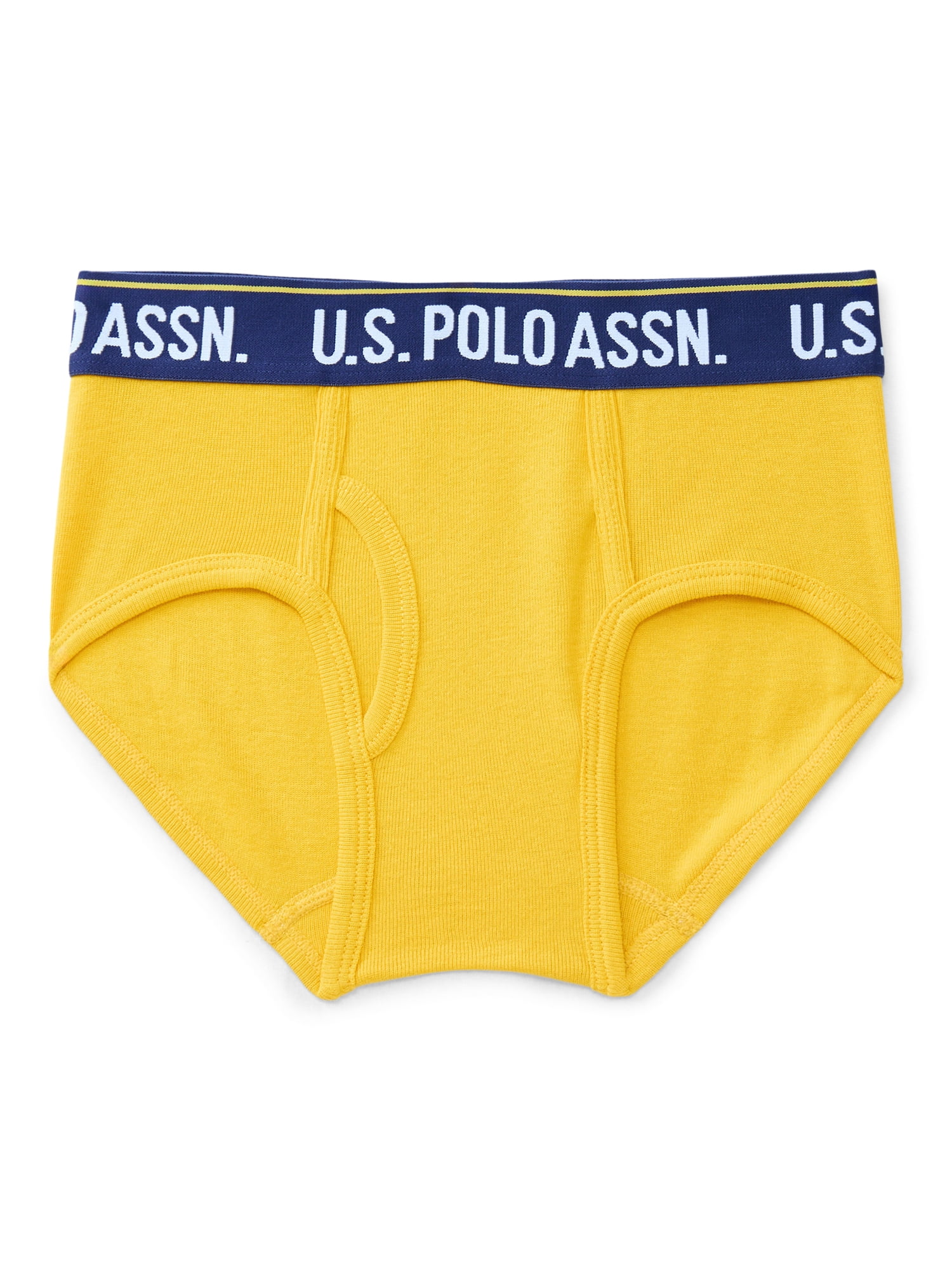 U.S. Polo Assn. Boys Tagless Underwear Briefs, 5-Pack, Sizes S-XL