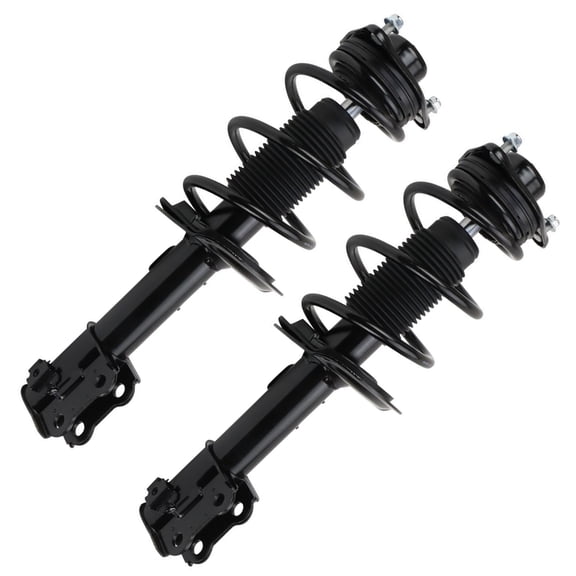 Detroit Axle - Front Struts for Hyundai 2013 2014 2015 2016 Genesis Coupe, 2 Complete Struts with Coil Spring Assembly Replacement Suspension