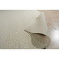 thumbnail image 4 of EORC FM44IV6X9 Hand-Knotted Wool Plush flatweave Loom Rug, 6' x 9', Ivory Area Rug, 4 of 5
