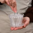 thumbnail image 2 of Basket Coffee Dripper Crystal Eye Pour Over Coffee Filter 1-2 People Acrylic Coffee Filter Cup Filter Papers Press Flat Bottom, 2 of 9