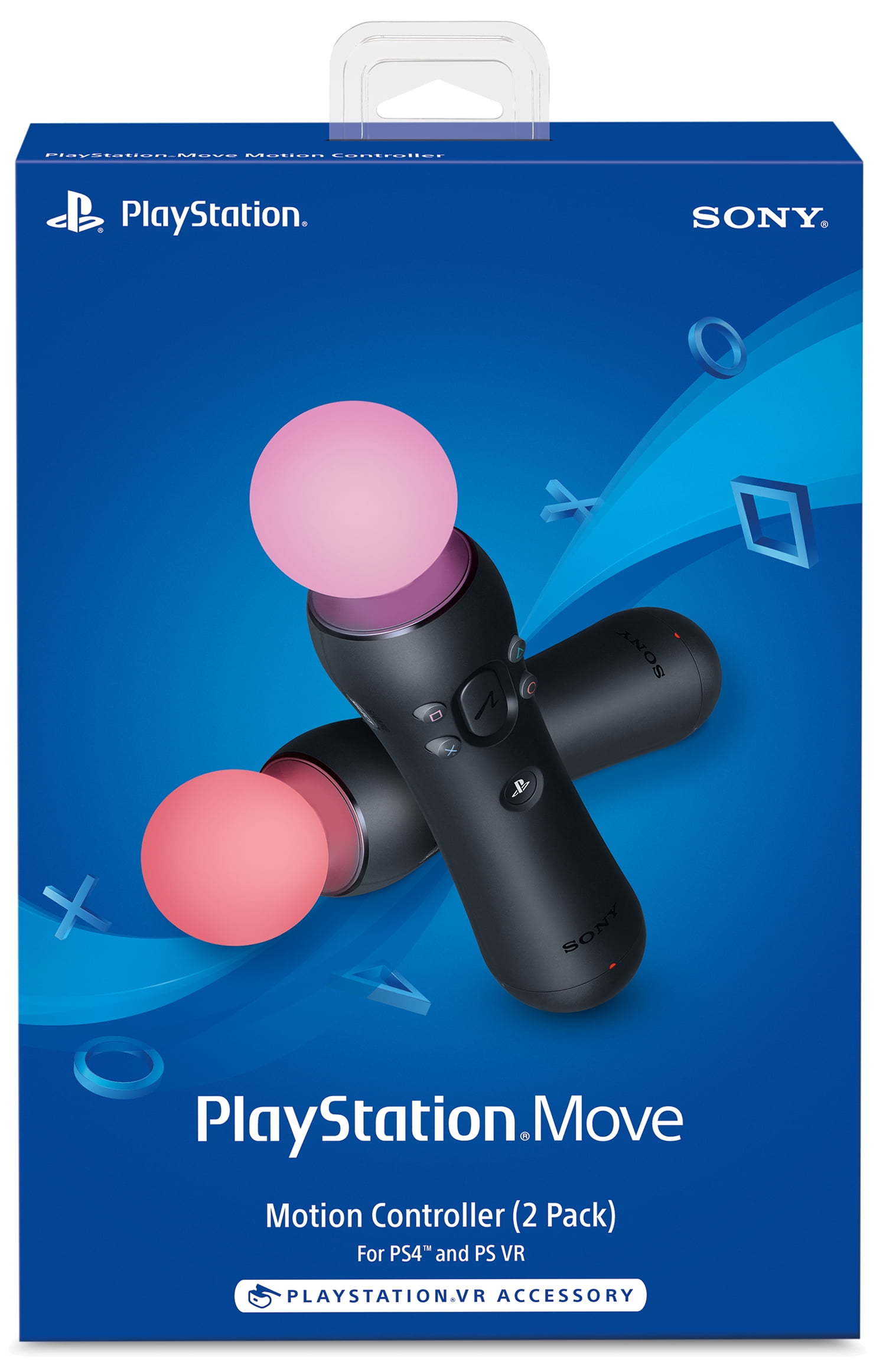 foran Situation Skylight 2 Pack Sony PlayStation Move VR Motion Controllers PS4 - Walmart.com