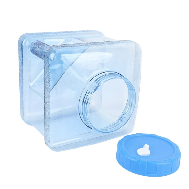 1.3 Gallon/5L Water Container for Distiller, Replacement Collection Bottle Water Container, Portable Plastic Water Jug for Home Beauty Counter Top Water Distiller Filter