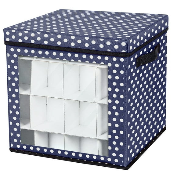 CIMAXIC christmas Christmas Ball Box Case Oxford Cloth Ball Storage Box Waterproof Storage Box,12.99"X12.99"X12.6"