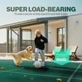 thumbnail image 5 of ColourTree Inground Pool Safety Cover, For 16x32ft Inground Pool with 5x10ft Center Step, 170GSM Material, Installation Hardware Included, Green, 5 of 7