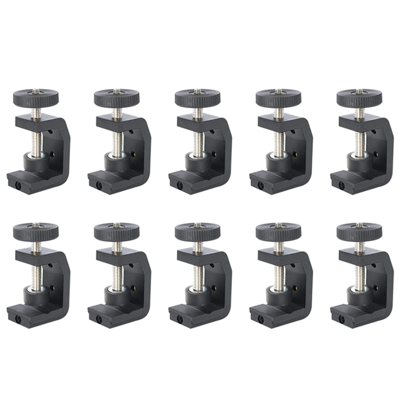 10X C Clamp with Screw Adjustable Camera Mount Clamps Bracket Desktop