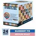thumbnail image 6 of Double Donut Flavored Coffee Pods, Blueberry Coffee, Single Serve Coffee for Keurig K Cups Brewers, Medium Roast Coffee in Recyclable Pods, 24 Count, 6 of 7