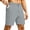Light Gray, variant on Zimjoy Men's Golf Shorts Stretch Quick Dry Flat Front Shorts 5" Work Hiking Athletic with Liner Pockets Black L