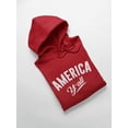 thumbnail image 3 of America Y'all! Hoodie Women -GoatDeals Designs, Female Large, 3 of 4