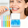 thumbnail image 2 of QARUN 2026 New Interdental Brush Slim Braces Flossers Effective Tooth Tool for Adults Children Care for Teeth,Braces,Oral Hygiene,Travel,Home, 2 of 5